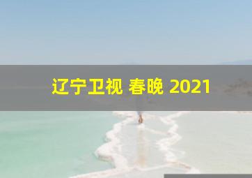 辽宁卫视 春晚 2021